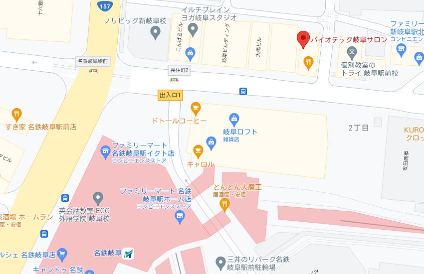 バイオテック岐阜サロンの周辺地図