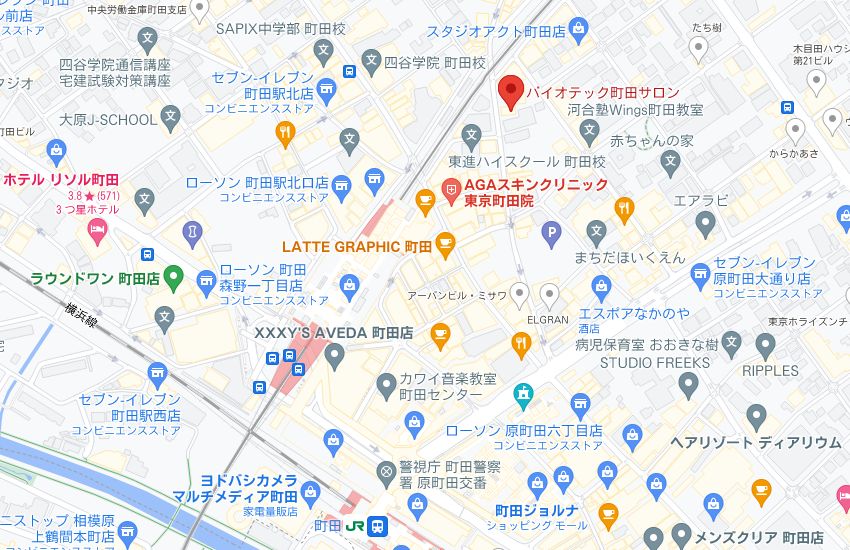 バイオテック町田サロンの周辺地図