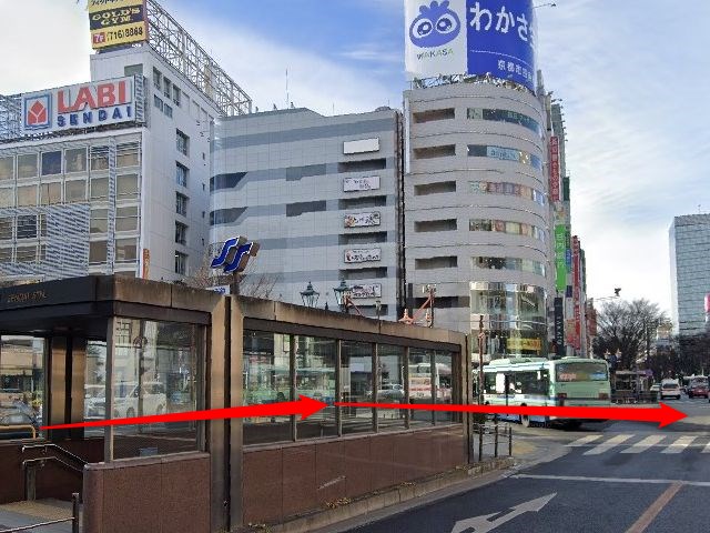 バイオテック仙台サロンの行き方